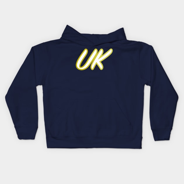 Uk Kids Hoodie by lenn